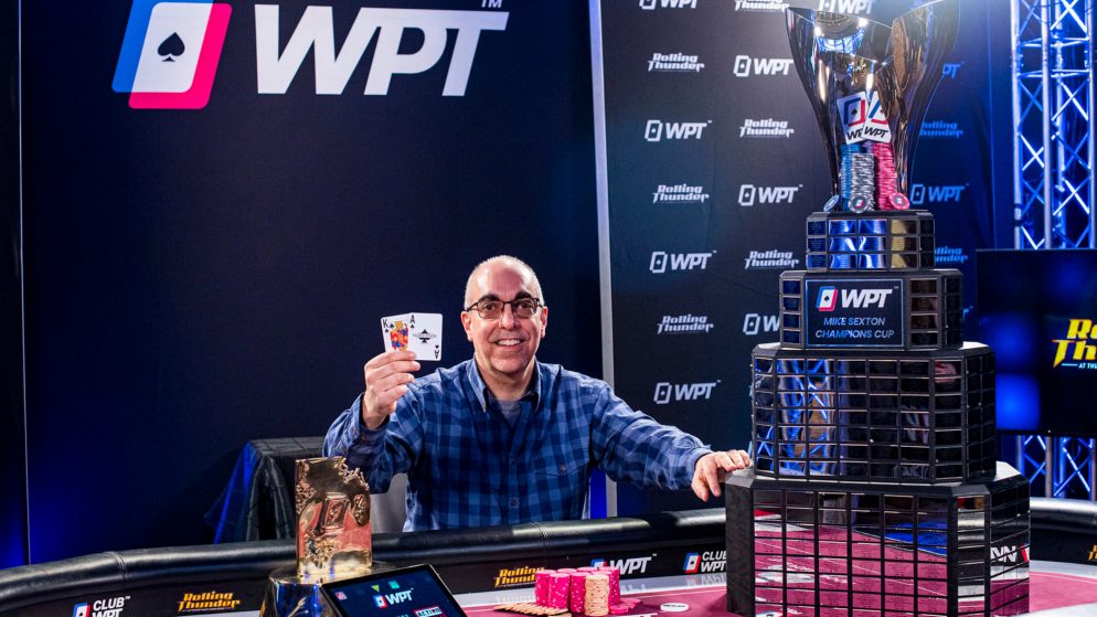 Scott Eskenazi parte de short stack para título do WPT Rolling Thunder