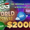 GGPoker anuncia nova série World Festival, com incríveis US$ 200 milhões GTD