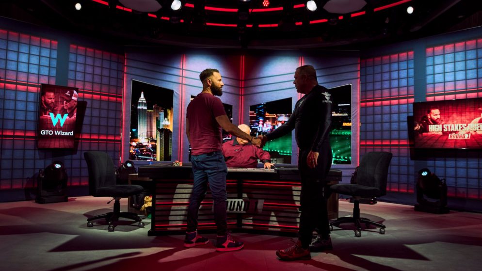 Daniel Negreanu vence Eric Persson no round 1 do High Stakes Duel