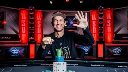 John Monnette conquista seu quinto bracelete dourado da WSOP