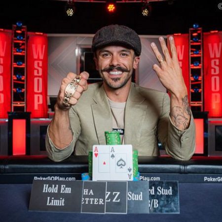 Yuri Martins conquista o terceiro bracelete da WSOP ao vencer o Evento #47: $1,500 H.O.R.S.E