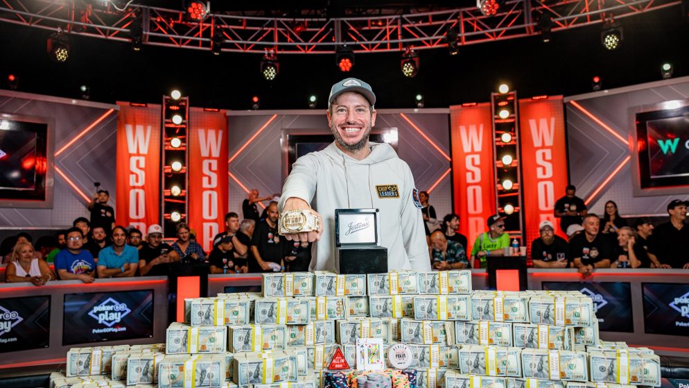 Daniel Weinman vence o Main Event da WSOP 2023