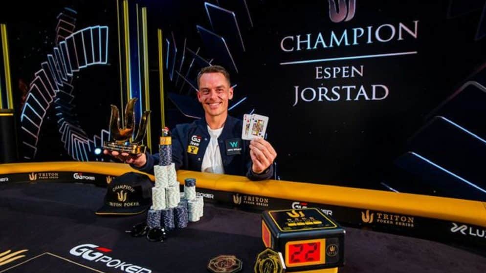 Espen Jorstad bate Phil Ivey e vence evento da Triton Poker em Londres