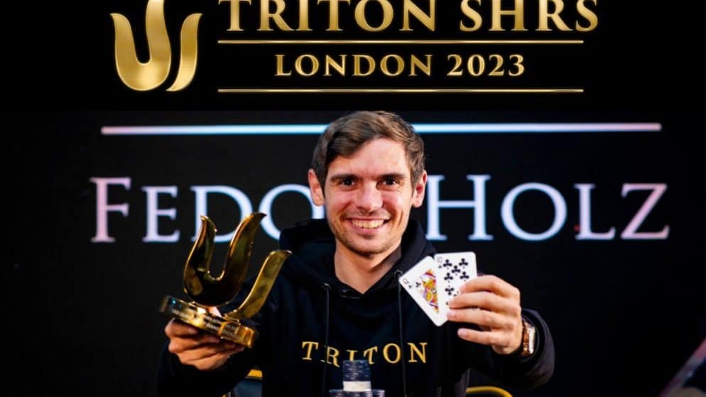 Fedor Holz é campeão do US$ 25K 7-Max da Triton Londres; Bruno Volkmann é o terceiro
