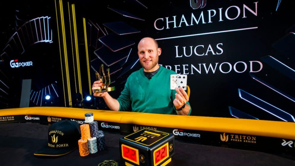 Lucas Greenwood é campeão e Pablo Brito o sétimo no US$ 25K GGMILLION$ da Triton Londres