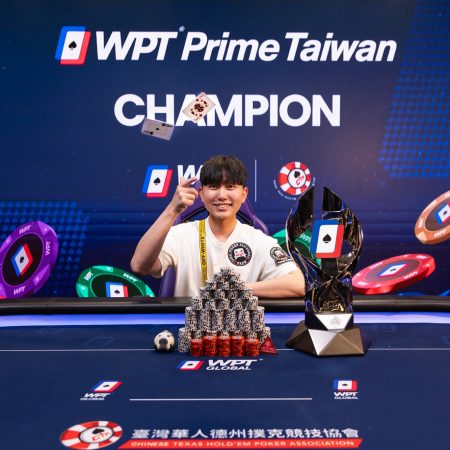Seonguk Huh vence o WPT Prime Taiwan