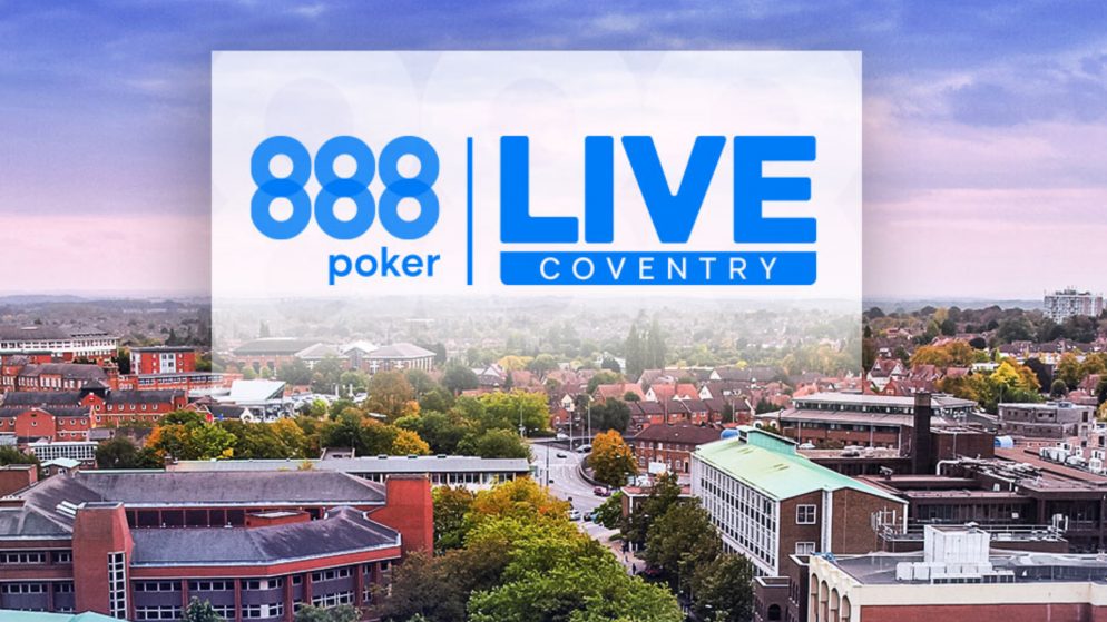 888poker LIVE Coventry tem Main Event com £500 mil GTD em outubro