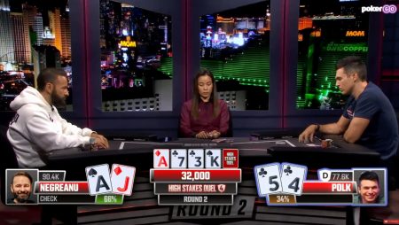 Daniel Negreanu vence Doug Polk no Round 2 do High Stakes Duel IV