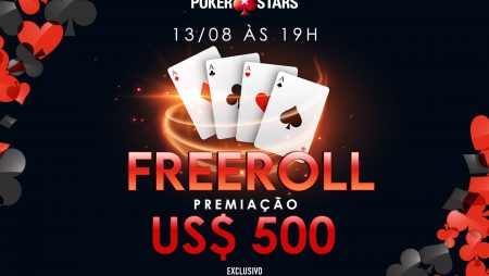 Veja como participar do novo freeroll de US$ 500 do MaisEV no PokerStars