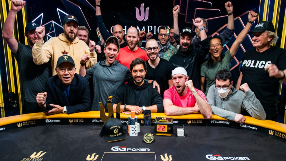 Timothy Adams é campeão do Main Event da Triton Londres; brasileiros puxam seis dígitos