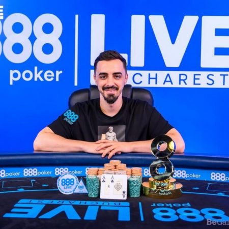 Viorel Gavrila é campeão do Main Event do 888poker LIVE Bucharest