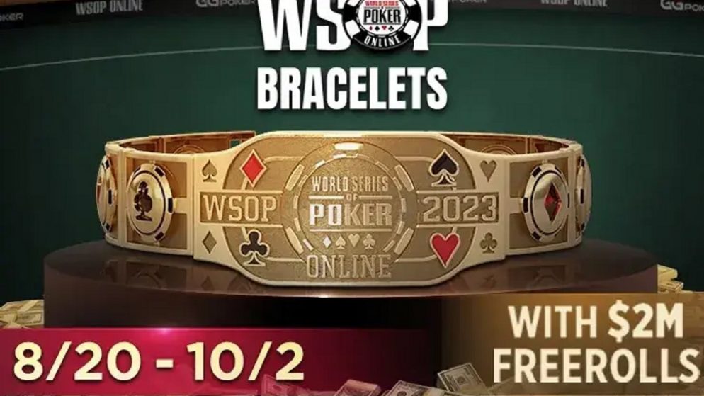 WSOP Online começa hoje no GGPoker com 33 braceletes e US$ 60 milhões GTD