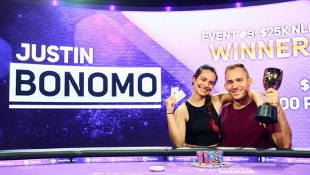 Justin Bonomo confirma favoritismo e crava Evento #9 do Poker Masters
