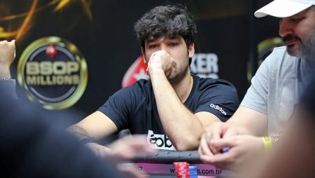 Henrique “RoosterCrazy” Coutinho lidera o Evento #9 da WSOP Online