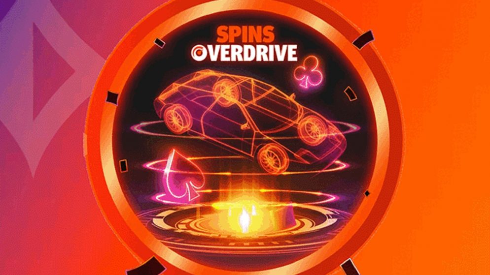 partypoker eleva a emoção dos SPINS com o lançamento dos SPINS Overdrive