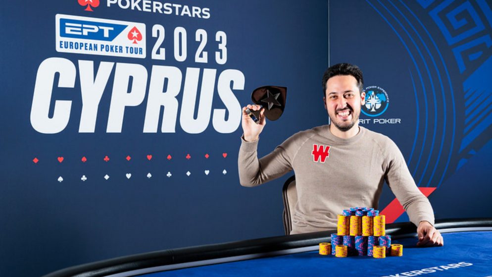 Adrian Mateos é campeão do US$ 25K High Roller III do EPT Chipre