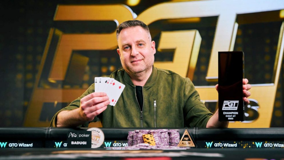 Hal Rotholz bate Nick Schulman e é campeão do Evento #7 do PGT Mixed Games