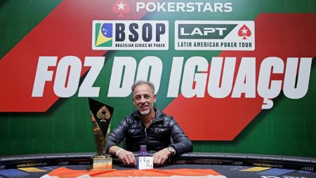 Hugo Zanotti vence o Main Event do LAPT Foz do Iguaçu