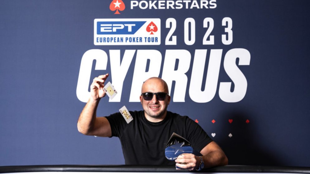 Oleg Semionov é campeão do US$ 10.200 Mystery Bounty do EPT Chipre