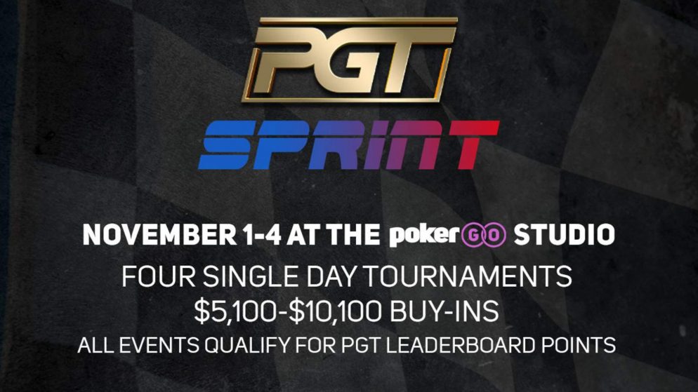 PokerGO Tour anuncia a realização da PGT Sprint