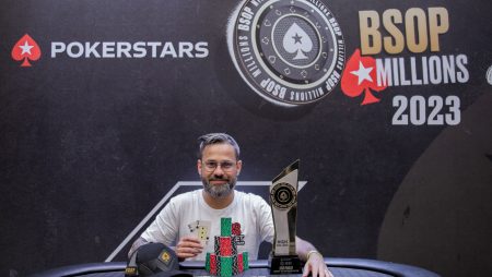 Alex Gelinski é campeão do R$ 10K High Roller PKO do BSOP Millions