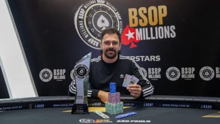 Felipe Boianovsky vence o Super High Roller do BSOP Millions