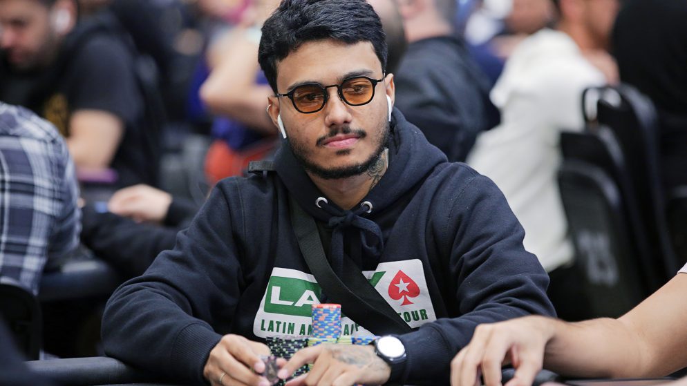 Guilherme Ribeiro lidera brasileiros no domingo da GGPoker com forra de US$ 171 mil
