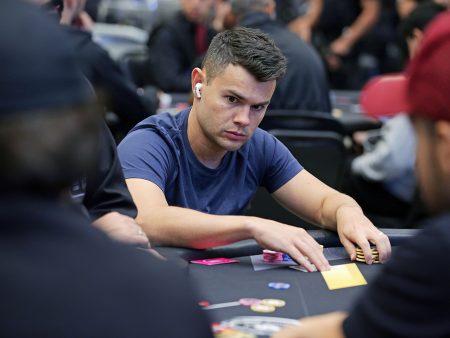 Gustavo Mastelotto é terceiro no $1.050 Thursday Thrill HR