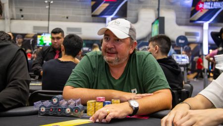 Marcelo Penteado passa na ponta no Dia 1B do Main Event do LAPT