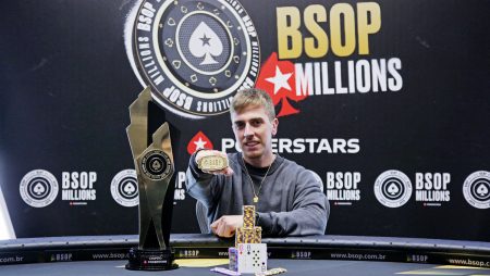 Uruguaio Matias Scaffo é campeão do Main Event do BSOP Millions