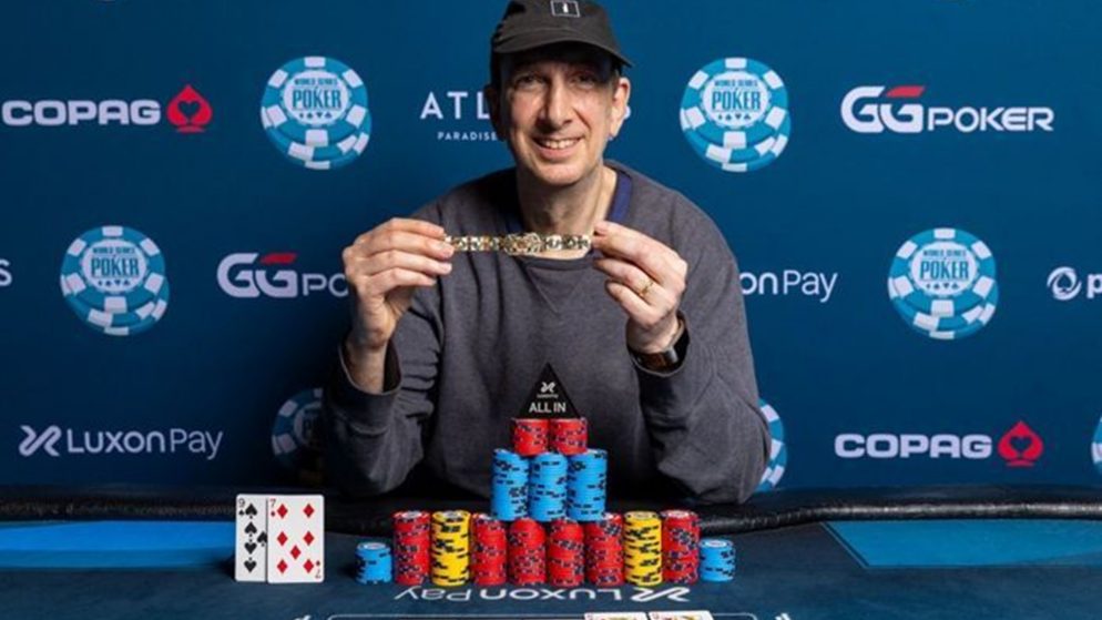 Erik Seidel conquista o décimo bracelete dourado da sua carreira