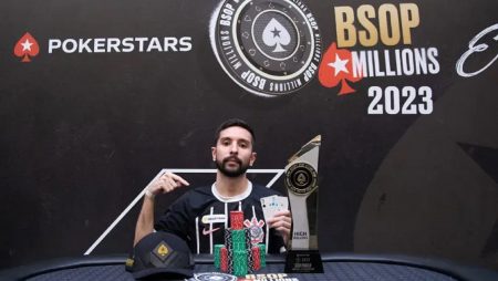 Luis Abdo vence Felipe Boianovsky e leva o High Roller do BSOP Millions