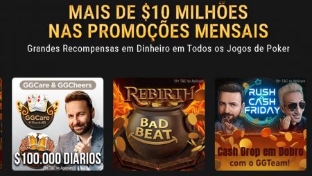 GGPoker distribui mais de US$ 10 milhões em promoções em dezembro