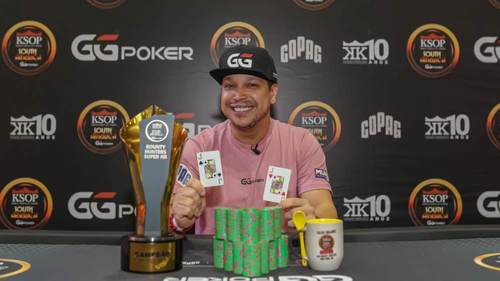 Felipe Mojave triunfa no KSOP GGPoker South America com virada espetacular
