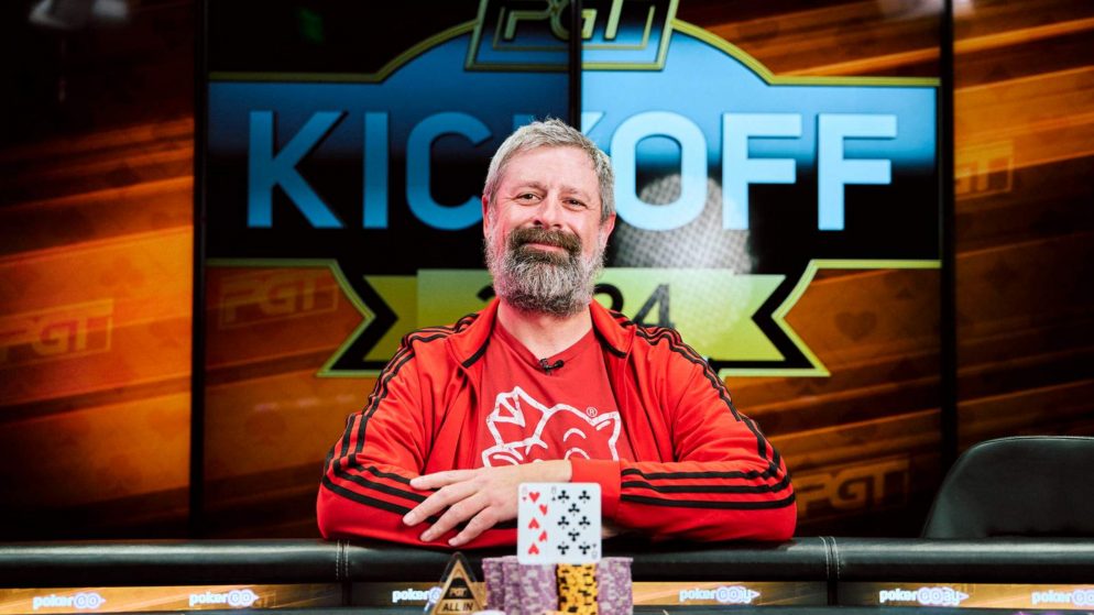 Justin Young derruba K-K e Q-Q na mão final para vencer o PGT Kickoff #3