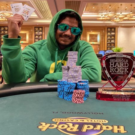Upeshka de Silva é campeão do US$ 10K Deep Stack da LHPO com K-K vs Q-Q