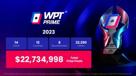 WPT Prime bate recordes e distribui mais de US$ 22 milhões em prêmios em 2023