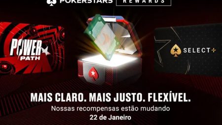 PokerStars muda recompensas e cashback chega a 60%, saiba tudo