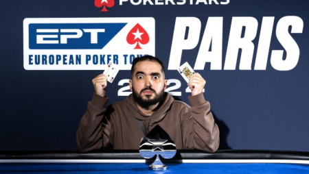 João Sydens levanta a taça do Evento #2 do EPT Paris