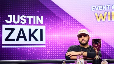 Justin Zaki é campeão do PokerGO Tour #5