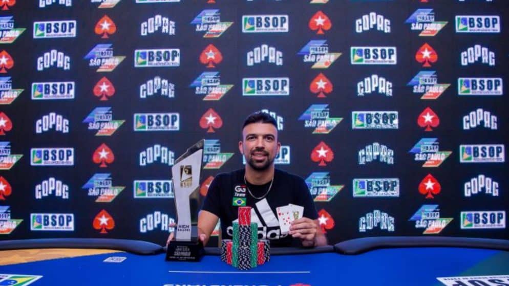 Luiz Torres é campeão do R$ 10K One-Day High Roller do BSOP São Paulo