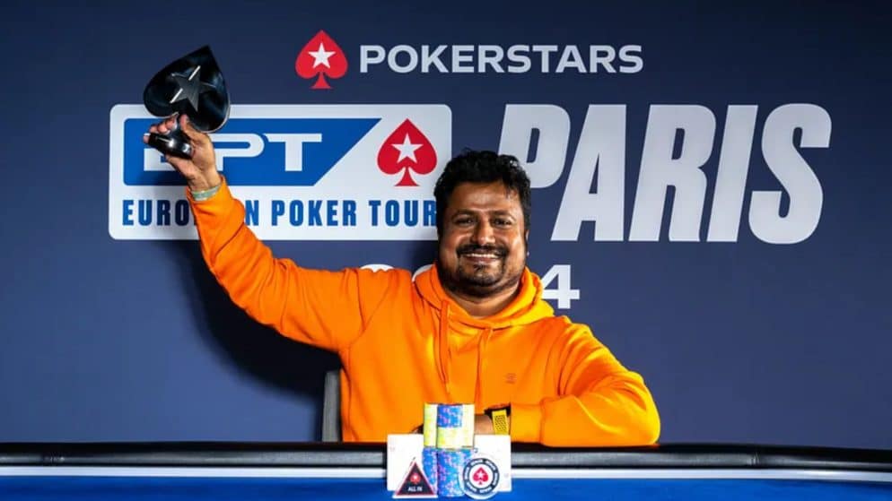 Santosh Suvarna é campeão do €25K High Roller VI do EPT Paris