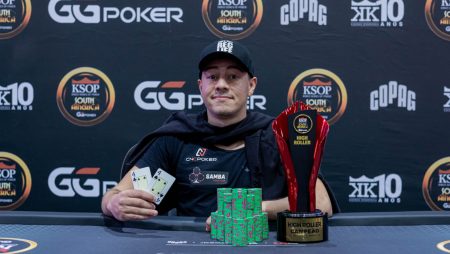 Saymon Dias é campeão do R$ 10K High Roller da KSOP GGPoker