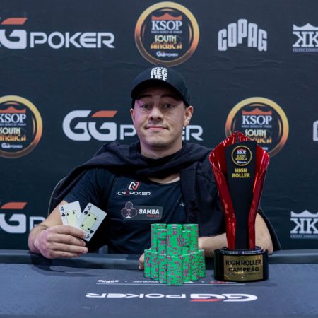 Saymon Dias é campeão do R$ 10K High Roller da KSOP GGPoker