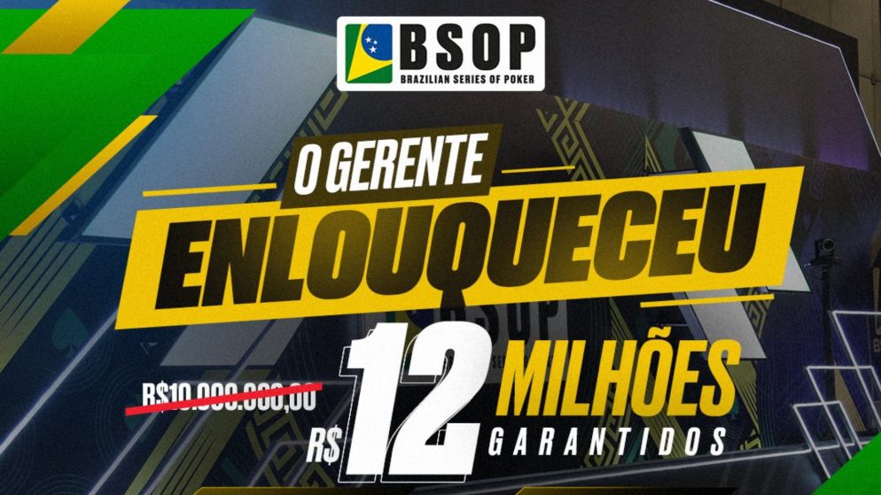 BSOP São Paulo aumenta garantido de R$ 10 milhões para R$ 12 milhões