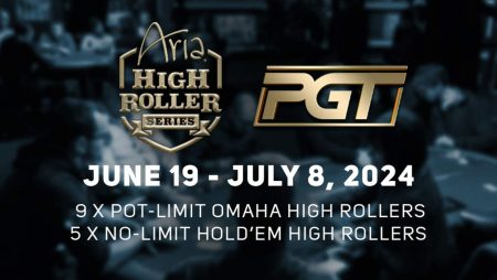 PGT divulga datas do Aria High Roller Series