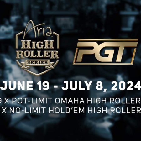 PGT divulga datas do Aria High Roller Series