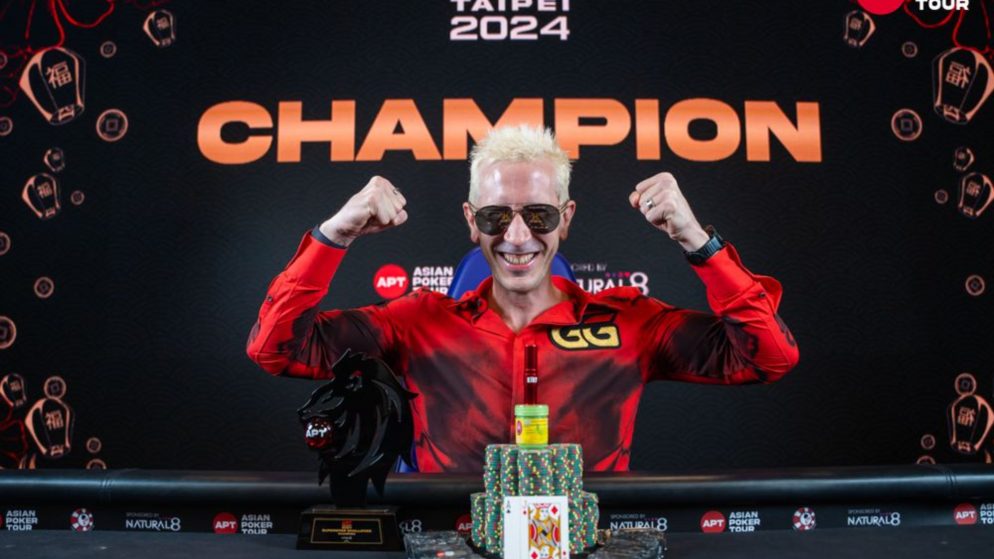 Bertrand Grospellier “ElkY” puxa US$ 367K com título no APT Taipei