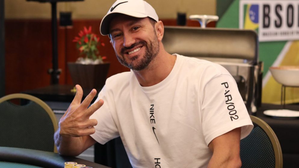 Cristian de Aquino passa na ponta ao Dia 2 do R$ 15K  High Roller do BSOP São Paulo