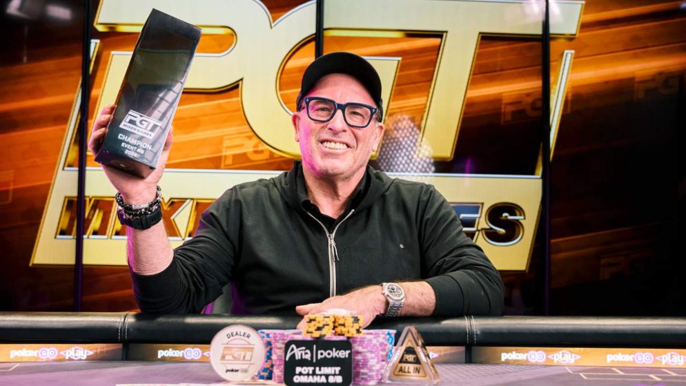 Dan Shak é campeão do US$ 10K Big Bet Mix da PGT Mixed Games